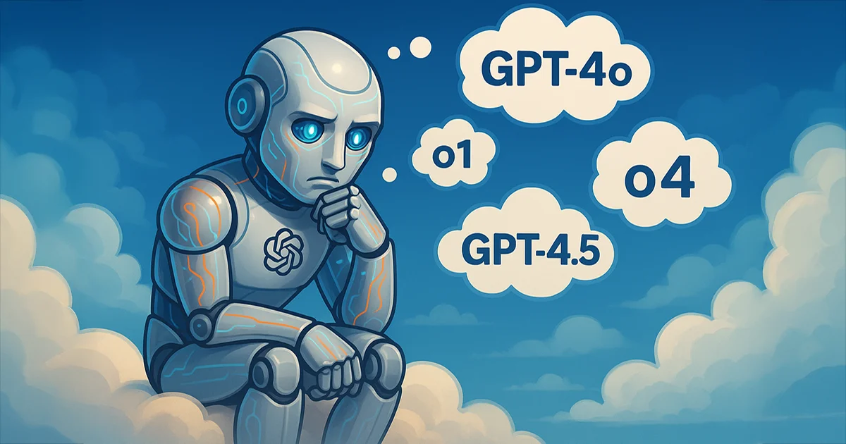 OpenAI Roboter denkt nach, verschiedene Modelle